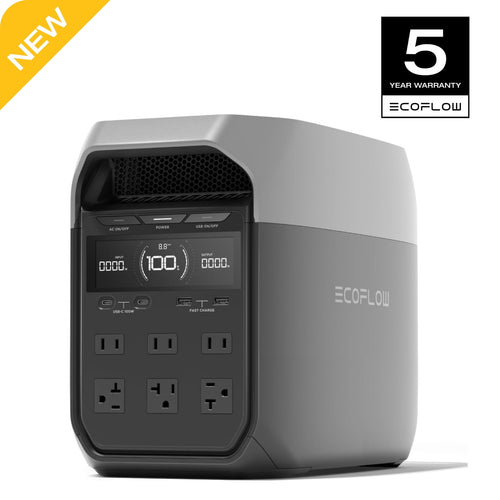 EcoFlow Delta 3 Portable Power Station 1024Wh LiFePO4 Battery
